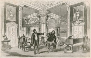 Scene from Miss P Hortons new entertainment at the Gallery of Illustration, Regent Street, London by English School