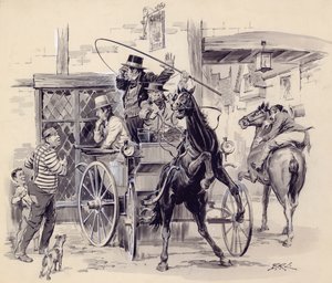 Scene from Pickwick Papers