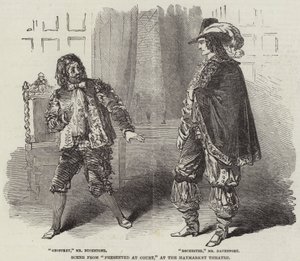 Scene from Presented at Court, at the Haymarket Theatre