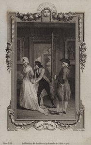 Scene from The History of Sir Charles Grandison by English School