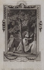 Scene from The Virtuous Orphan by English School