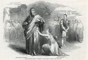 Scene from the Opera Norma at Her Majesty