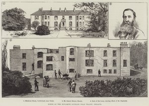 Scene of the Dynamite Outrage near Tralee, Ireland