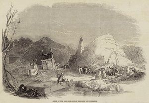 Scene of the Late Gun-Cotton Explosion at Faversham by English School
