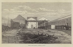 Scene of the Railway Accident at Wigan