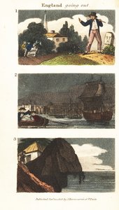 Scenes in England, Regency Era by English School