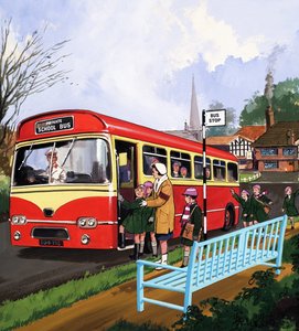 School Bus Driver by English School