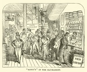 Scotts in the Haymarket by English School