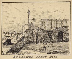 Seacombe Ferry Slip by English School