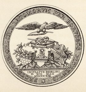 Seal of the Masons of Berlin, 1812, from 