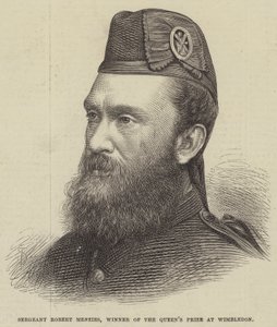 Sergeant Robert Menzies, Winner of the Queen