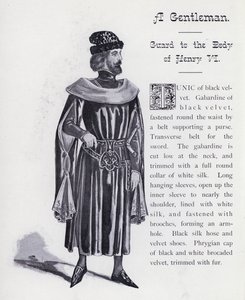 King Richard III: A Gentleman, Guard to the Body of Henry VI