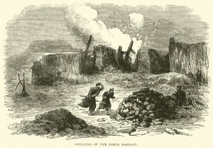 Shelling of the Porte Maillot by English School