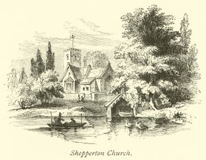 Shepperton Church by English School