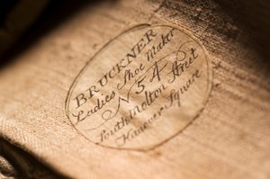 Shoe label, 1790s
