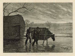 Shooting Wildfowl on the Upper Thames: The Stalking Horse by English School