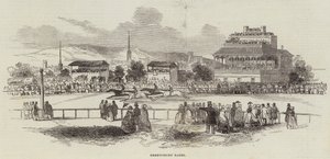 Shrewsbury Races by English School