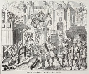 Siege Operations, Fifteenth Century by English School