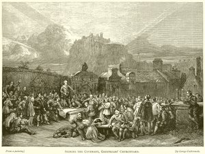 Signing the Covenant, Greyfriars Churchyard
