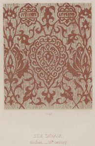 Silk Damask, Sicilian by English School