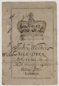 Silk Dyer, John Walker