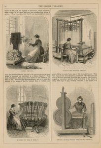 Silk Production by English School