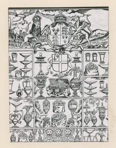 Silver plate planned as prizes for the 1569 lottery by English School
