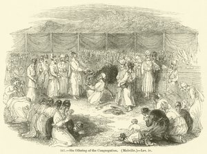 Sin Offering of the Congregation, Melville, Leviticus iv by English School