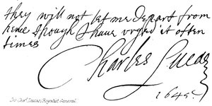 Sir Chas Lucas (Royalist General)