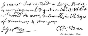 Sir Christopher Wren
