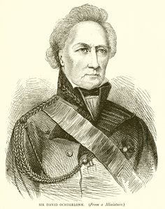 Sir David Ochterlony by English School