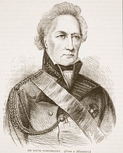 Sir David Ochterlony, Illustration from Cassell