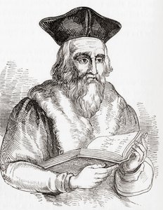 Sir Edward Kelley or Kelly, aka Edward Talbot, from Old England: A Pictorial Museum