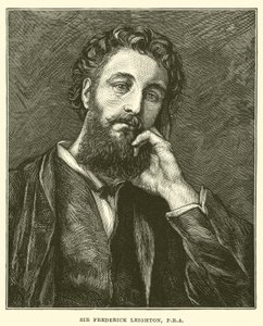 Sir Frederick Leighton by English School