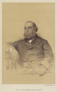 Sir J Whittaker Ellis, Baronet by English School
