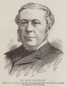 Sir Jacob Wilson, KT by English School