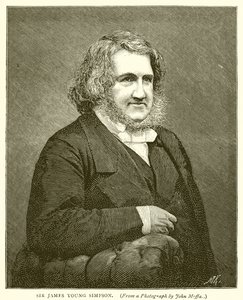 Sir James Young Simpson by English School