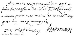 Sir Jean de Villiers Hotman by English School