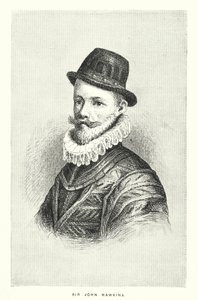 Sir John Hawkins (engraving) by English School