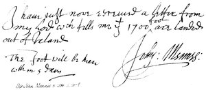 Sir John Mennes, b. 1598, d. 1671