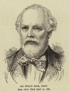 Sir Philip Rose, Baronet by English School