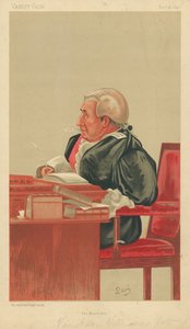 Sir Roland Vaughan Williams, The Mandarin, 13 December 1890, Vanity Fair Cartoon