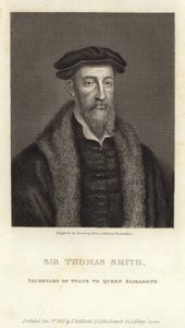 Sir Thomas Smith, English Scholar, Diplomat and Politician by English School