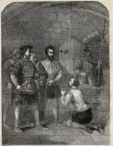 Sir Thomas Wyatt The Younger on his way to execution