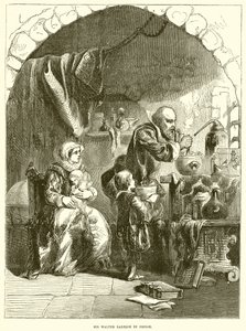 Sir Walter Raleigh in Prison by English School