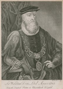 Sir Wolstan Dixie, Lord Mayor of London, 1585 by English School