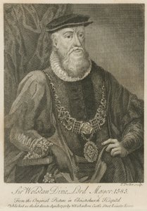 Sir Wolstan Dixie, Lord Mayor of London, 1586 by English School