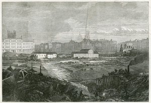 Site of the new Law Courts