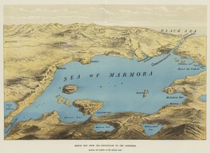 Sketch Map from the Dardanelles to the Bosphorus