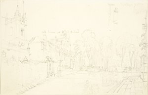 Sketch for College Green by English School